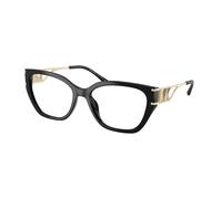Michael Kors Mujer MK4140U BIERZO 3005 Monturas ópticas Inyectado Negro Transparente Cuadrada Normal