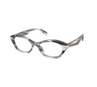 Michael Kors Mujer Michael Kors MK4186BU SAINT LUCIA 4034 Monturas ópticas Acetato Negro Transparente Redonda Normal