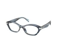 Michael Kors Mujer Michael Kors MK4186BU SAINT LUCIA 4054 Monturas ópticas Acetato Azul Transparente Redonda Normal