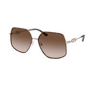 Michael Kors Mujer MK1127J EMPIRE BUTTERFLY 101413 Gafas de sol Metal Oro Marrón Geométrico Normal Sombreado