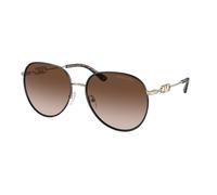 Michael Kors Mujer MK1128J Empire 101413 Gafas de sol Metal la Habana Marrón Piloto Normal Sombreado
