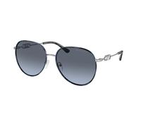 Michael Kors Mujer MK1128J Empire 10158F Gafas de sol Metal Azul Azul Piloto Normal Sombreado