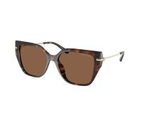 Michael Kors Mujer MK2231U ST. BARTHS 30063G Gafas de sol Inyectado Tortuga Cuadrada Normal
