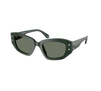 Michael Kors Mujer MK2234B LE PRAZ 40063H Gafas de sol Acetato Verde Verde Geométrico Normal