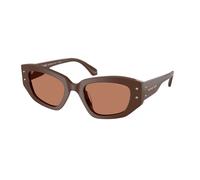 Michael Kors Mujer MK2234B LE PRAZ 4008/3 Gafas de sol Acetato Marrón Geométrico Normal
