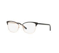 Michael Kors Mujer MK3012 ADRIANNA IV 1113 Monturas ópticas Metal Negro Transparente Cat Eye Normal