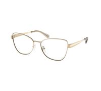 Michael Kors Mujer MK3085 PARIS 1014 Monturas ópticas Metal Oro Transparente Cat Eye Normal