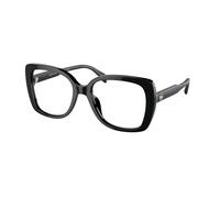 Michael Kors Mujer MK4104U PERTH 3005 Monturas ópticas Acetato Negro Transparente Cuadrada Normal