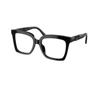 Michael Kors Mujer MK4119U NASSAU 3005 Monturas ópticas Acetato Negro Transparente Cuadrada Normal