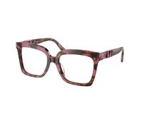 Michael Kors Mujer MK4119U NASSAU 3998 Monturas ópticas Acetato Tortuga Transparente Cuadrada Normal