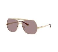 Michael Kors Mujer Sunglass Denver - Color del Marco: Oro Claro, Color de la Lente: Uva liso