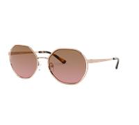 Michael Kors Mujer Sunglass MK1072 Porto - Color del Marco: Rose Gold, Color de la Lente: Marrón y rosa degradado