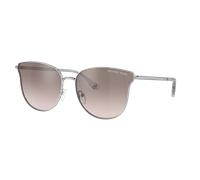 Michael Kors Mujer Sunglass MK1120 Salt Lake City - Color del Marco: Plateado, Color de la Lente: Espejo plateado y rosa degradado