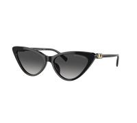 Michael Kors Mujer Sunglass MK2195U Harbour Island - Color del Marco: Negro, Color de la Lente: Gris oscuro degradado