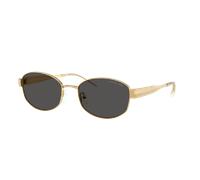 Michael Kors Mujer Sunglass Monte Carlo - Color del Marco: Oro Amarillo, Color de la Lente: Gris oscuro liso