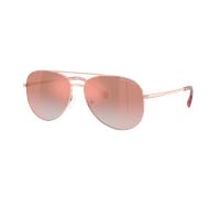 Michael Kors Mujer Sunglass Perledo - Color del Marco: Rose Gold, Color de la Lente: Espejo rosa degradado y rosa