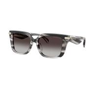 Michael Kors Mujer Sunglass Santo Domingo - Color del Marco: Cuerno Negro, Color de la Lente: Gris