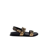 Michael Kors - Nia Flat Sandal - Shoes - Mujer - Negro - 37 EU -