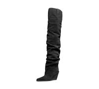 Michael Kors NOEMIE OTK HEELED BOOT BLACK Mujer, EU 40.5
