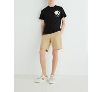 Michael Kors Pantalón corto de hombre de algodón lavado slim. Beige 33