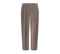 Michael Kors- Pantalones de pierna ancha- Trousers- Mujer- Marrón- M- Pantalones de pierna ancha