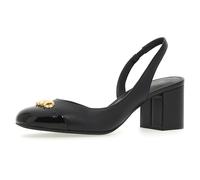 Michael Kors Perla Flex Toe Cap Pump, Heeled Shoes Mujer, Black, 38.5 EU