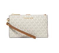 Michael Kors Monedero Jet Set de canvas Marfil