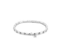 Michael Kors Premium Mujer Pulsera de latón en tono plateado, MKJ8614040