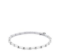 Michael Kors Premium Mujer Pulsera de latón en tono plateado, MKJ8614040