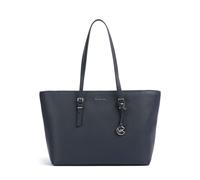 Michael Kors Quinn Large | Bolsa shopping | azul | cuero de vaca de grano fino