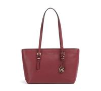 Michael Kors Quinn Medium Bolsa shopping vino, cuero, mujer