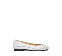 Michael Kors Rebecca Flex Ballet Silver Talla: 36.5 | Bailarinas Outlet | Mujer | Gris