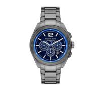Michael Kors Reloj Accelerator 2 para Hombre, Movimiento cronógrafo de Cuarzo con Correa de Acero Inoxidable, Azul Cielo