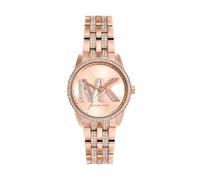 Michael Kors Reloj Bryant para Mujer, Movimiento de Cuarzo de Tres Agujas con Correa de Acero Inoxidable o cerámica, 35 mm, Tono Oro Rosa