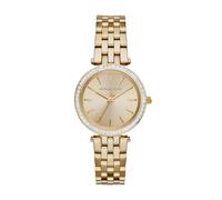 Michael Kors Reloj Darci para Mujer, Movimiento de Cuarzo de Tres Agujas en Tono Dorado con Correa de Acero Inoxidable