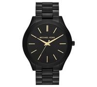 Michael Kors- Reloj de Mujer de Cuarzo de Acero Inoxidable Negro- Accessories- Mujer- Negro- ONE SIZE- Reloj de Mujer de Cuarzo de Acero Inoxidable Negro