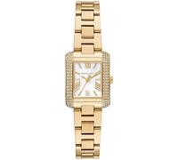 Michael Kors Reloj Emery para Mujer, Movimiento de Cuarzo a Tres Agujas con Correa de Acero Inoxidable, 22 mm, Tono Dorado