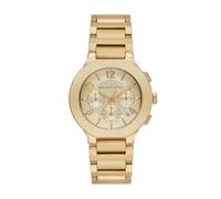 Michael Kors Reloj Gramercy para Mujer, Movimiento cronógrafo de Cuarzo con Correa de Acero Inoxidable, 40 mm, Tono Oro