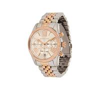 Michael Kors Reloj Lexington para Mujer, Movimiento cronógrafo de Cuarzo con Correa de Acero Inoxidable