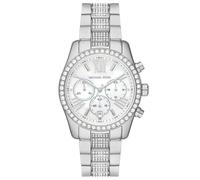 Michael Kors Reloj Lexington para Mujer, Movimiento cronógrafo de Cuarzo con Correa de Acero Inoxidable