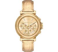 Michael Kors Reloj Analógico para Mujer de Cuarzo con Correa en Cuero MK7508