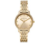 Michael Kors Reloj Melissa para mujer, movimiento de cuarzo a tres agujas con correa de acero inoxidable, Tono Oro, 36 mm