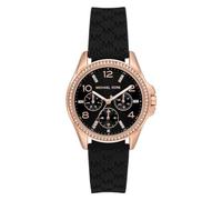 Michael Kors Reloj Analógico para Mujeres de Cuarzo con Correa en Silicona MK7373