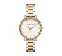 Michael Kors - Reloj Pyper Pavé con Logo Bicolor - Accessories - Mujer - Gris - ONE SIZE -