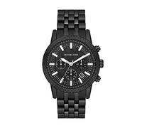 Michael Kors Reloj Quartz Multifunction Hombre 38.00mm con dial Analógico Negro y Correa de Pulsera de Metal Negro MK9089