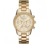 Michael Kors Ritz MK6356 Cronógrafo para Mujeres con Zircones