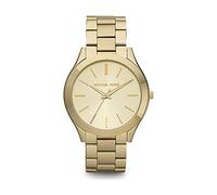 Michael Kors Reloj Slim Runway para Mujer, 42 mm, Movimiento de Cuarzo a Tres Agujas con Correa de Acero Inoxidable