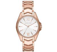 Michael Kors Reloj Whitney para Mujer, Movimiento de Cuarzo de Tres Agujas con Correa de Acero Inoxidable