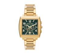 Michael Kors Rhys Herr 41 mm guldtonat rostfritt stål klocka, MK9229