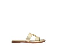 Michael Kors - Sandalia de Cuero Metálico Erin - Shoes - Mujer - Amarillo - 40 EU -
